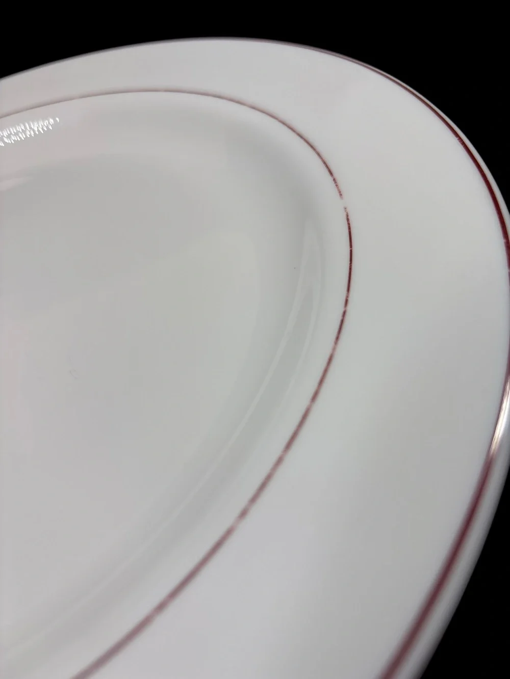 Arcopal Bordeaux wide rim dinner plates set of 7